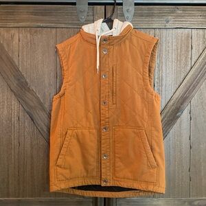 BKE Quilted Canvas Hooded Vest